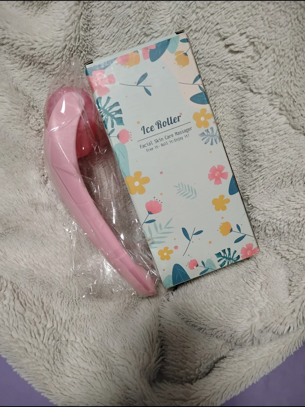 Facial Massager - NIB Pink Facial Ice Roller Massager Skin Care